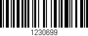Código de barras (EAN, GTIN, SKU, ISBN): '1230699'