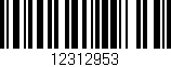 Código de barras (EAN, GTIN, SKU, ISBN): '12312953'
