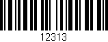 Código de barras (EAN, GTIN, SKU, ISBN): '12313'