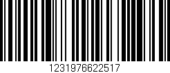 Código de barras (EAN, GTIN, SKU, ISBN): '1231976622517'