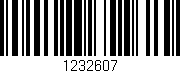 Código de barras (EAN, GTIN, SKU, ISBN): '1232607'