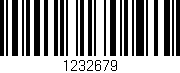 Código de barras (EAN, GTIN, SKU, ISBN): '1232679'