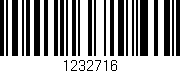 Código de barras (EAN, GTIN, SKU, ISBN): '1232716'
