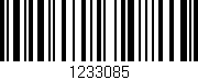 Código de barras (EAN, GTIN, SKU, ISBN): '1233085'