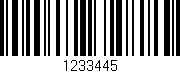 Código de barras (EAN, GTIN, SKU, ISBN): '1233445'