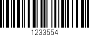 Código de barras (EAN, GTIN, SKU, ISBN): '1233554'