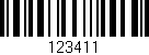 Código de barras (EAN, GTIN, SKU, ISBN): '123411'
