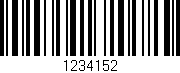 Código de barras (EAN, GTIN, SKU, ISBN): '1234152'