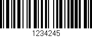 Código de barras (EAN, GTIN, SKU, ISBN): '1234245'