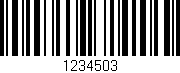 Código de barras (EAN, GTIN, SKU, ISBN): '1234503'