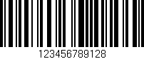 Código de barras (EAN, GTIN, SKU, ISBN): '123456789128'