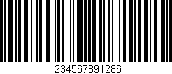 Código de barras (EAN, GTIN, SKU, ISBN): '1234567891286'