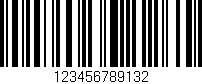 Código de barras (EAN, GTIN, SKU, ISBN): '123456789132'