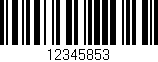 Código de barras (EAN, GTIN, SKU, ISBN): '12345853'