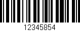 Código de barras (EAN, GTIN, SKU, ISBN): '12345854'