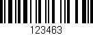 Código de barras (EAN, GTIN, SKU, ISBN): '123463'