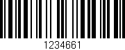 Código de barras (EAN, GTIN, SKU, ISBN): '1234661'