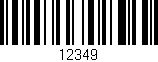 Código de barras (EAN, GTIN, SKU, ISBN): '12349'