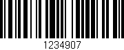 Código de barras (EAN, GTIN, SKU, ISBN): '1234907'