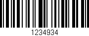 Código de barras (EAN, GTIN, SKU, ISBN): '1234934'