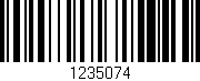 Código de barras (EAN, GTIN, SKU, ISBN): '1235074'