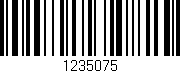 Código de barras (EAN, GTIN, SKU, ISBN): '1235075'