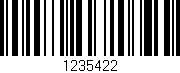 Código de barras (EAN, GTIN, SKU, ISBN): '1235422'
