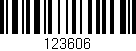 Código de barras (EAN, GTIN, SKU, ISBN): '123606'