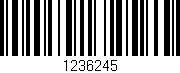 Código de barras (EAN, GTIN, SKU, ISBN): '1236245'