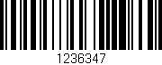 Código de barras (EAN, GTIN, SKU, ISBN): '1236347'