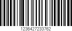 Código de barras (EAN, GTIN, SKU, ISBN): '1236427233762'
