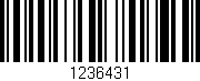 Código de barras (EAN, GTIN, SKU, ISBN): '1236431'