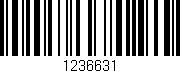 Código de barras (EAN, GTIN, SKU, ISBN): '1236631'