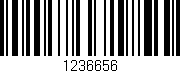 Código de barras (EAN, GTIN, SKU, ISBN): '1236656'