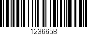 Código de barras (EAN, GTIN, SKU, ISBN): '1236658'