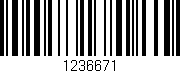 Código de barras (EAN, GTIN, SKU, ISBN): '1236671'