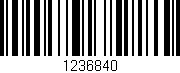Código de barras (EAN, GTIN, SKU, ISBN): '1236840'
