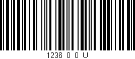 Código de barras (EAN, GTIN, SKU, ISBN): '1236_0_0_U'