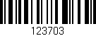 Código de barras (EAN, GTIN, SKU, ISBN): '123703'