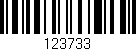 Código de barras (EAN, GTIN, SKU, ISBN): '123733'