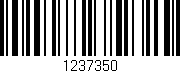 Código de barras (EAN, GTIN, SKU, ISBN): '1237350'