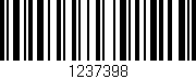 Código de barras (EAN, GTIN, SKU, ISBN): '1237398'