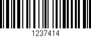 Código de barras (EAN, GTIN, SKU, ISBN): '1237414'