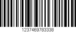 Código de barras (EAN, GTIN, SKU, ISBN): '1237469783338'
