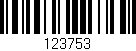 Código de barras (EAN, GTIN, SKU, ISBN): '123753'