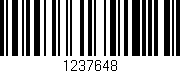 Código de barras (EAN, GTIN, SKU, ISBN): '1237648'