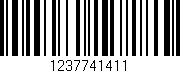 Código de barras (EAN, GTIN, SKU, ISBN): '1237741411'