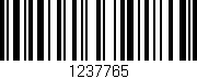 Código de barras (EAN, GTIN, SKU, ISBN): '1237765'