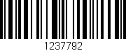 Código de barras (EAN, GTIN, SKU, ISBN): '1237792'