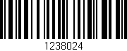 Código de barras (EAN, GTIN, SKU, ISBN): '1238024'